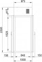Холодильная камера POLAIR КХН‑1,28 Minicella MB 2 двери