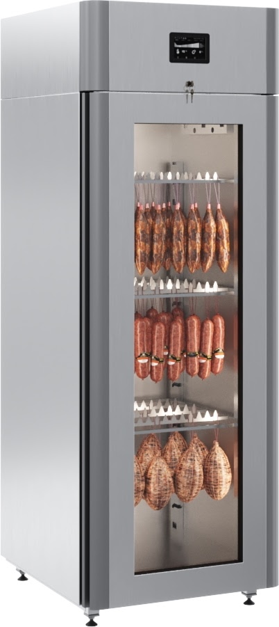 Специализированный шкаф для колбас POLAIR CS107-Salami (со стеклянной дверью)