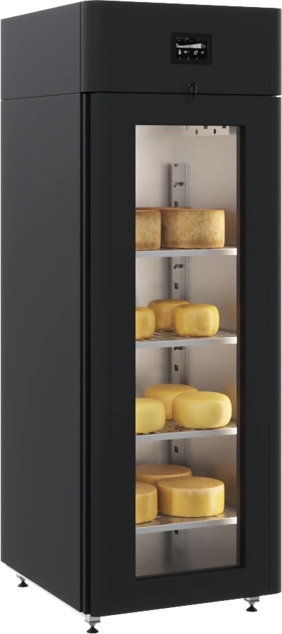 Специализированный шкаф для сыра POLAIR CS107-Cheese black