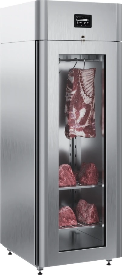 Специализированный шкаф для мяса POLAIR CS107-Meat Тип 1 (со стеклянной дверью)