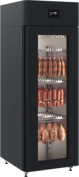 Специализированный шкаф для колбас POLAIR CS107‑Salami blaсk