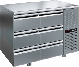 Холодильный стол POLAIR TM2GN-33-G