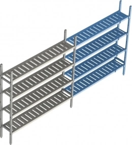 Стеллаж POLAIR LOAD.ME poly 16AL.4PP30.14Е