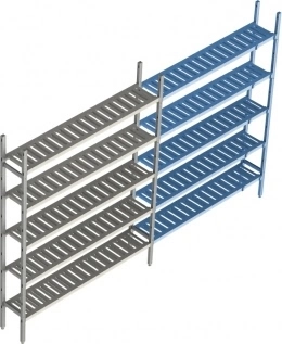 Стеллаж POLAIR LOAD.ME poly 16AL.5PP50.10Е