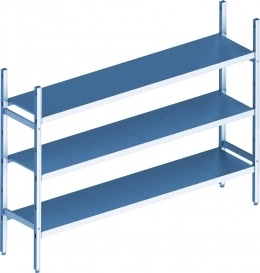 Стеллаж POLAIR LOAD.ME inox 18AL.3IN40.15B