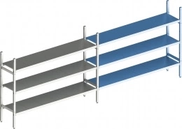 Стеллаж POLAIR LOAD.ME inox 18AL.3IN40.16E