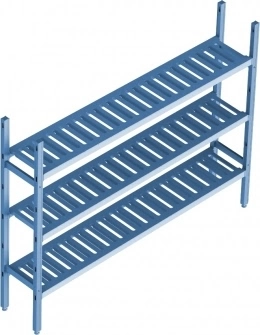 Стеллаж POLAIR LOAD.ME poly 16AL.3PP30.18B