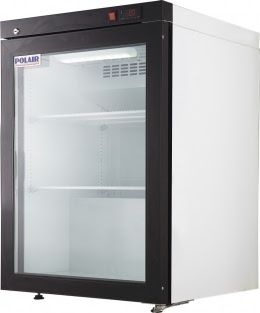 Холодильный шкаф POLAIR DP102-S + замок